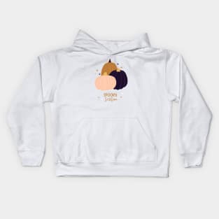 Spooky Season Pumpkins Kids Hoodie